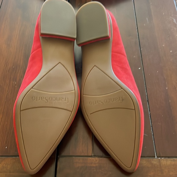 New. Red. Franco Sarto Flats. - Picture 5 of 8